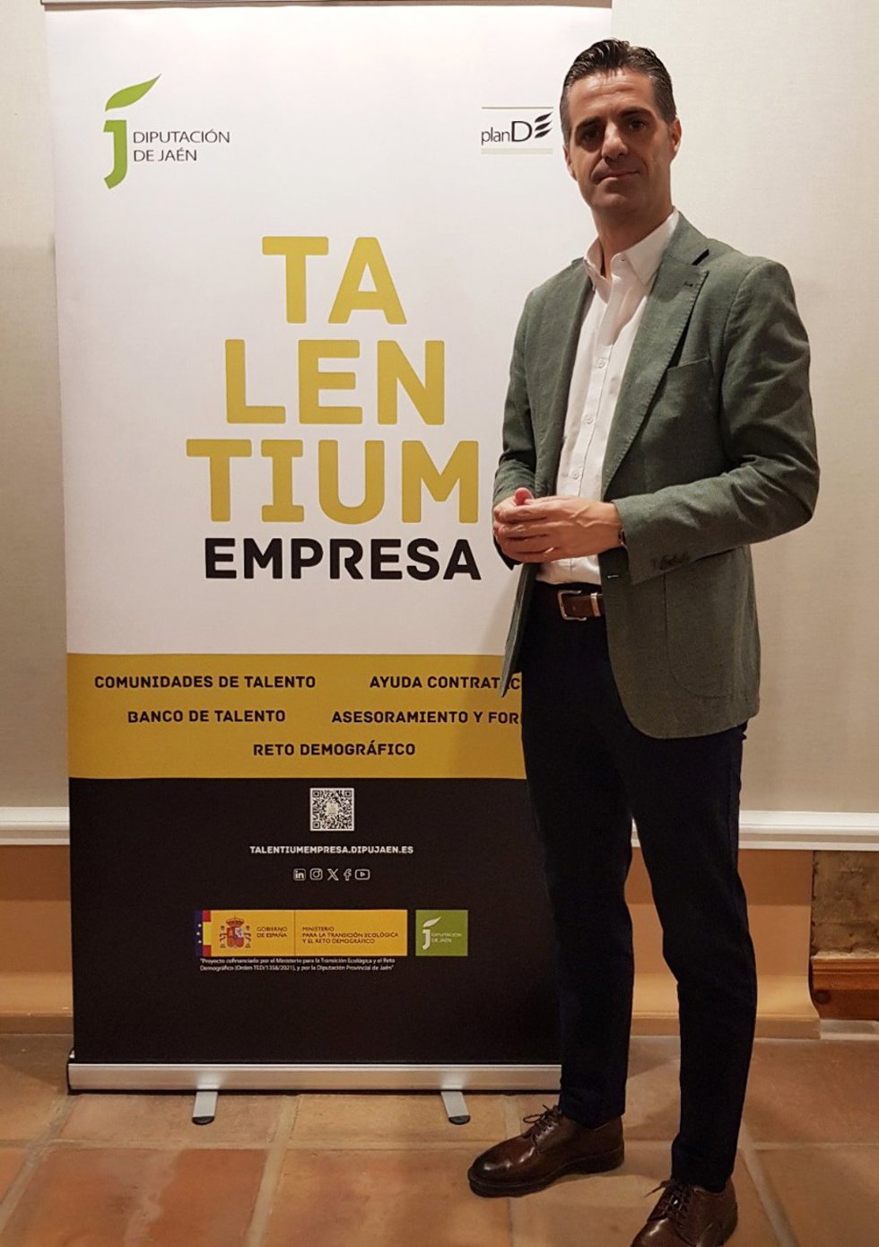 Archivo - Diputado de Empleo y Empresa, Luis Miguel Carmona.
