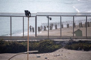 Archivo - Frontera de Ceuta con Marruecos, a 14 de octubre de 2025, en Ceuta (España).