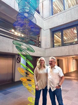 Alesha Mercado y Pablo Armesto