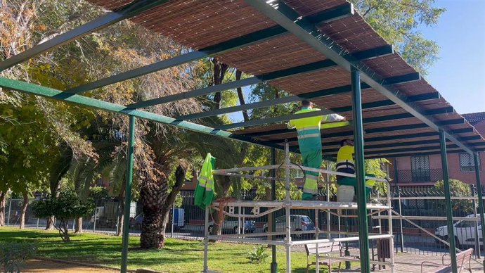 Parque de la Moraleja, en Sevilla Este.