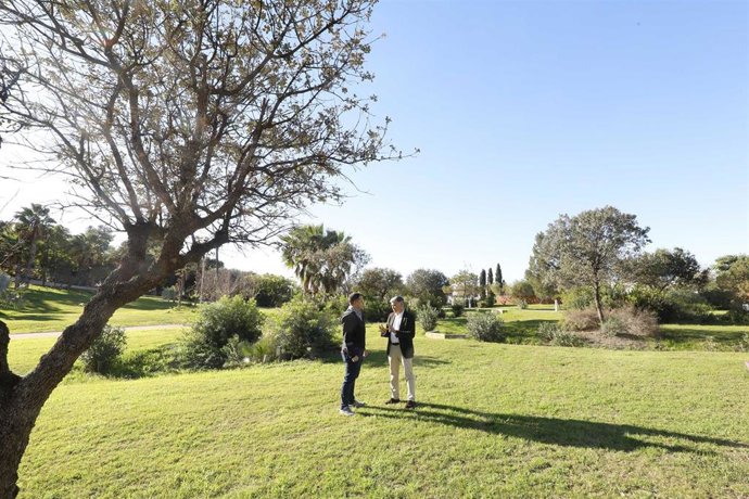 Archivo - Imagen de archivo del parque de los Tres Jardines.