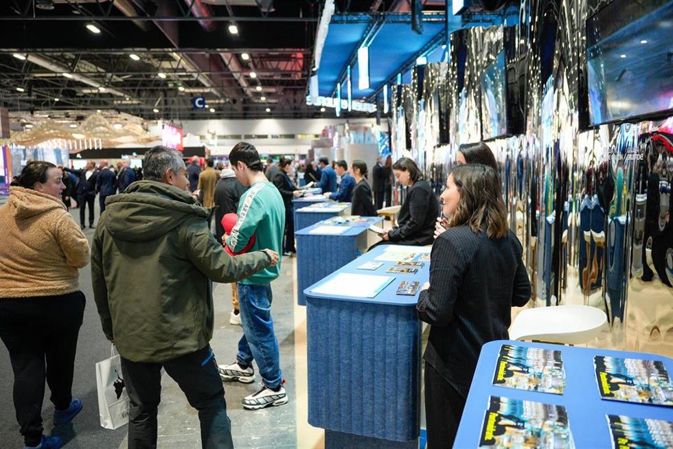 Stand de la Xunta en Fitur, a 25 de enero de 2026.