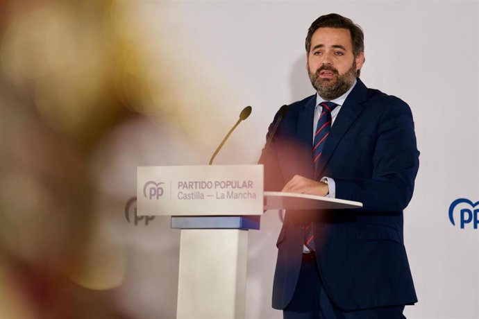 El presidente del PP de Castilla-La Mancha, Paco Núñez.