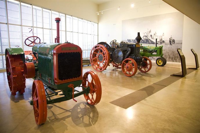Archivo - Algunas de las piezas que se exhiben en el  Museo Aquagraria.