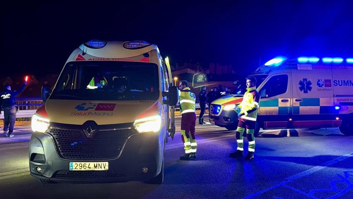 Atropello en Getafe.