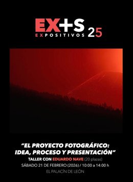 El fotógrafo Eduardo Nave ofrecerá un taller de autor en El Palacín de León en el marco de 'Expositivos 25'.