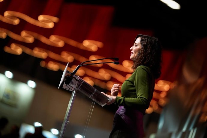 A presidente da Comunidade de Madrid, Isabel Díaz Ayuso.