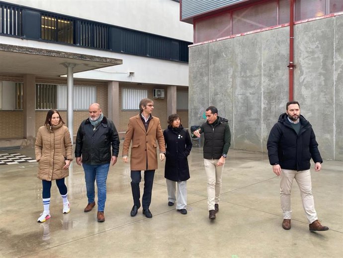 Visita al IES Santa Teresa.