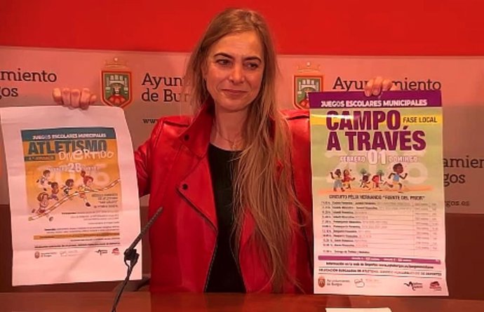 Carolina Álvarez presenta la programación de Juegos Escolares del próximo fin de semana y la fase local de 'Campo a través'.
