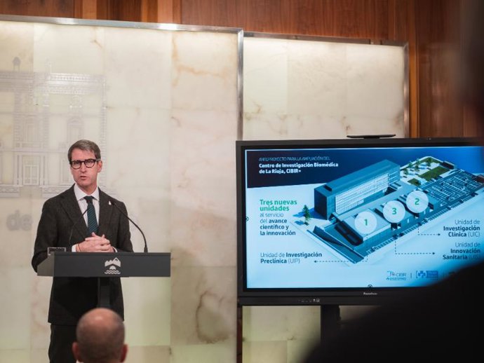 El presidente del Gobierno, Gonzalo Capellán, presenta el nuevo CIBIR+