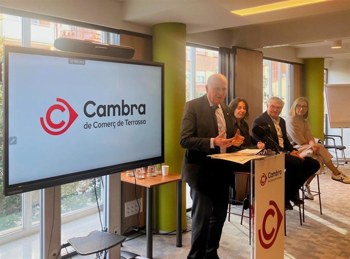 El presidente de la Cámara de Terrassa (Barcelona), Ramon Talamàs.