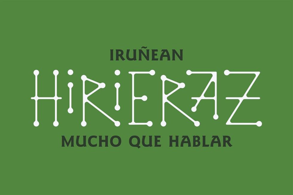 Cartel sobre el proceso participativo para la creación del I Plan de normalización lingüística para el fomento del euskera