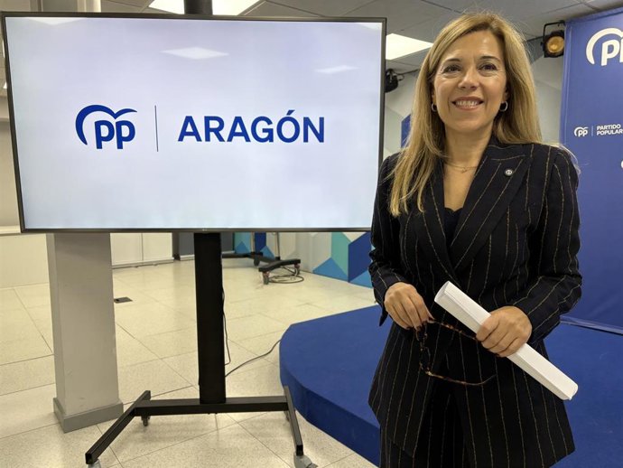 La secretaria general del PP Aragón, Ana Alós.