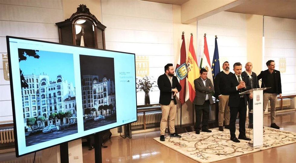 El hotel 'Fuente Murrieta Eurostars' comienza hoy sus obras, con previsión de estar listo en verano de 2028