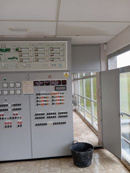 Goteras cerca de los cuadros eléctricos