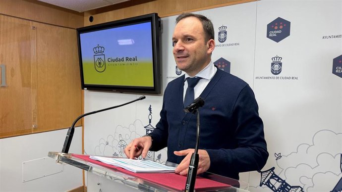 El portavoz del Ayuntamiento de Ciudad Real, Guillermo Arroyo.