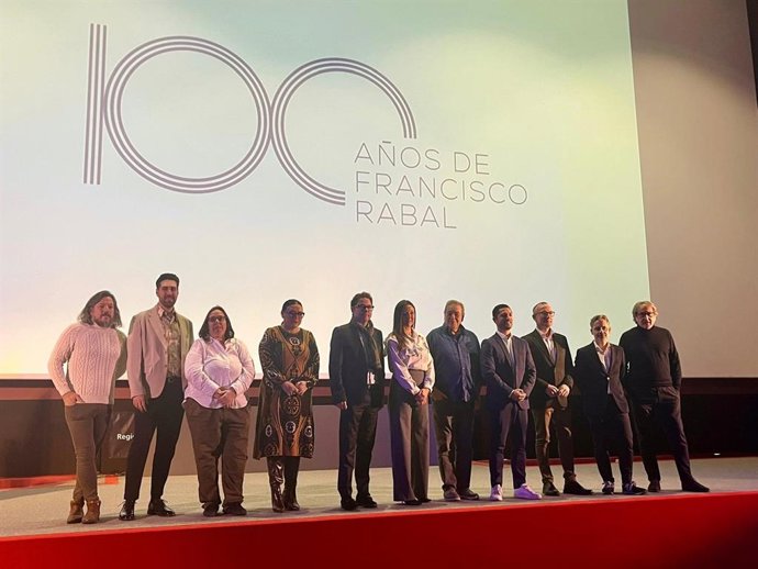 Imagen De La Presentación De Las Actividades Del Centenario Del Nacimiento De Francisco Rabal