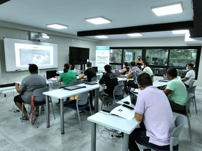 Archivo - Curso de Formación Profesional para el Empleo impartido en Andalucía.