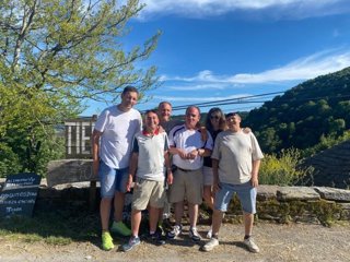 Personas con discapacidad intelectual en el Camino de Santiago.