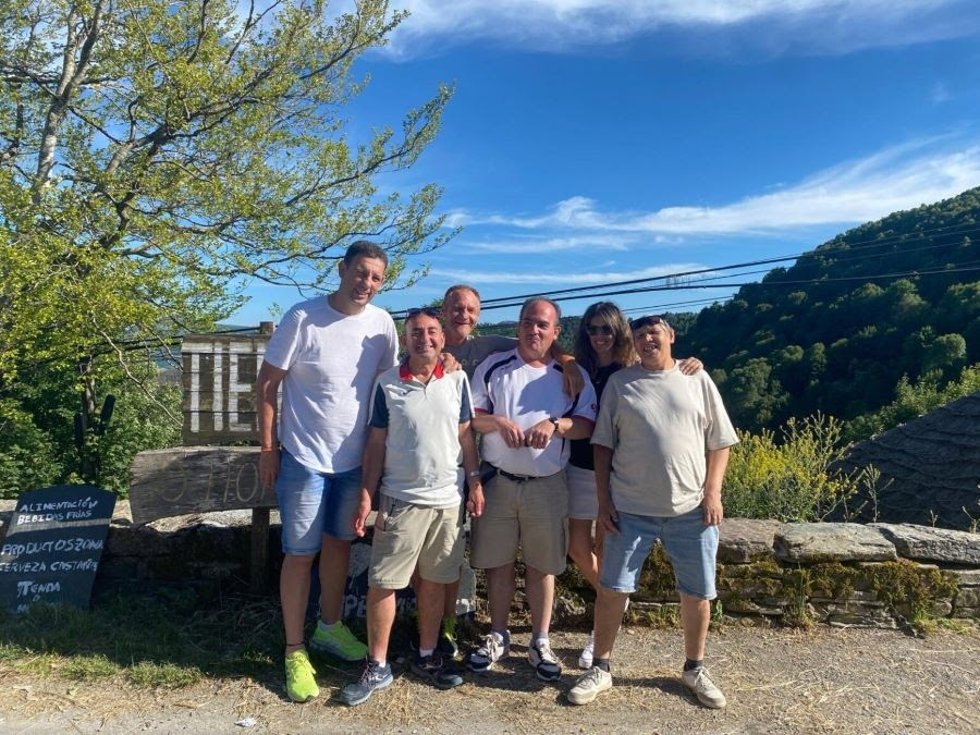 Personas con discapacidad intelectual en el Camino de Santiago.
