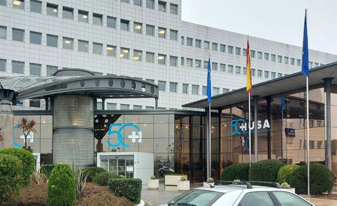 Entrada del Hospital San Agustín de Avilés