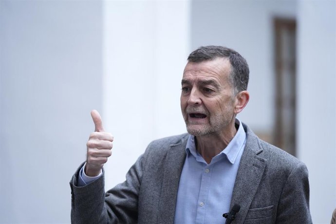 El coordinador federal de Izquierda Unida (IU), Antonio Maíllo, en una imagen de archivo. 