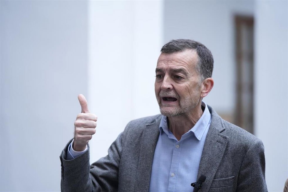 El coordinador federal de Izquierda Unida (IU), Antonio Maíllo, en una imagen de archivo. 