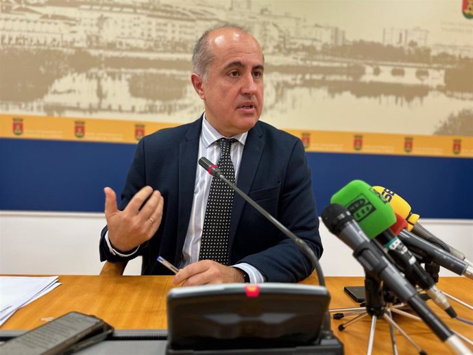 El portavoz del Ayuntamiento de Talavera, Jesús García-Barroso.