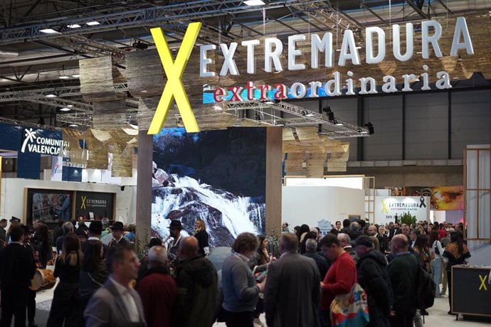 Stand de Extremadura en Fitur