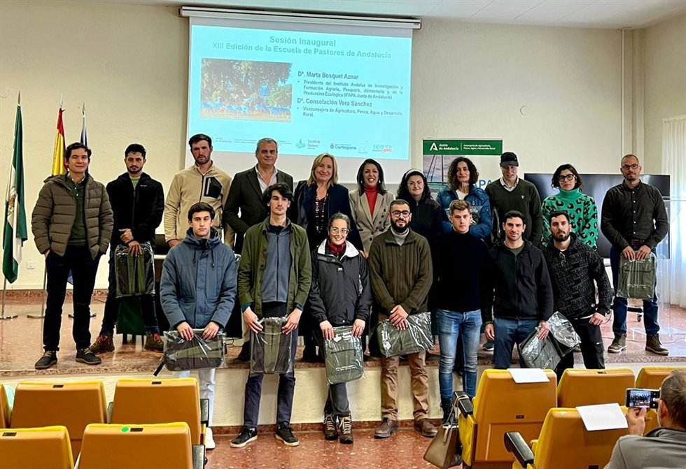 Inauguración de la XIII Escuela de Pastores de Andalucía.