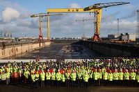 Navantia consolida su carácter internacional con el primer aniversario de la compra de Harland & Wolff
