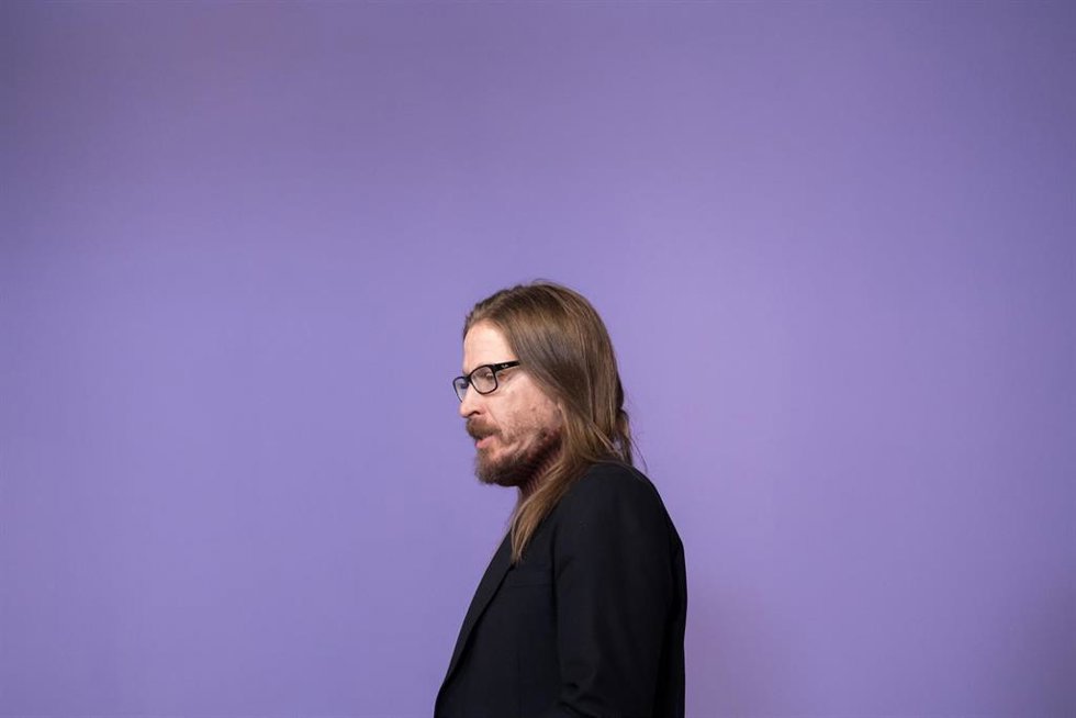 Archivo - El secretario de organización y portavoz de Podemos, Pablo Fernández, ofrece una rueda de prensa en la sede de Podemos, a 22 de diciembre de 2025, en Madrid (España). Podemos e IU han logrado romper en Extremadura, con su coalición sin Sumar, 
