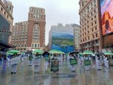 Foto: Madrid-Casi un centenar de enfermeras "quemadas" se concentra en silencio en Callao para pedir inversión y profesionales