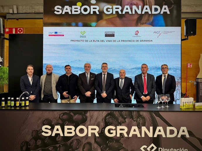 La Diputación de Granada participa un año más en Madrid Fusión 2026 con la presentación de la futura Ruta del Vino de la Provincia.