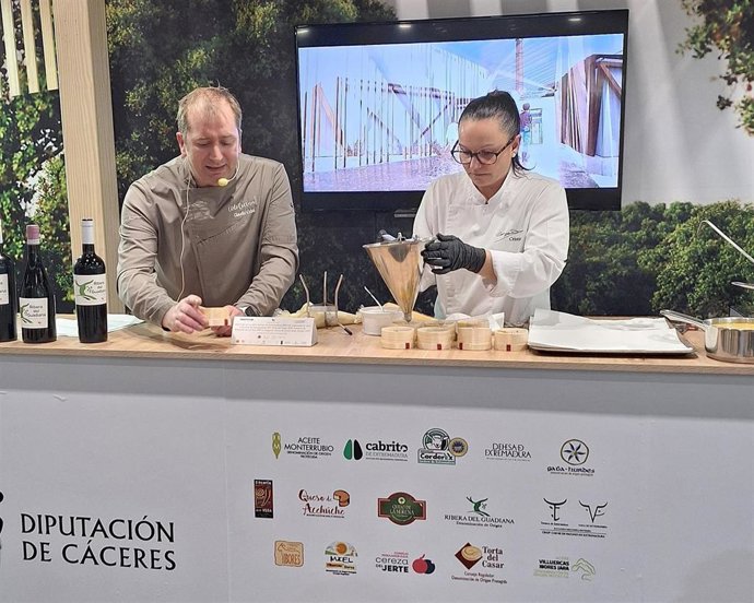 La DOP Torta del Casar participa en Madrid Fusión con catas, degustaciones y tapas para promocionar el queso