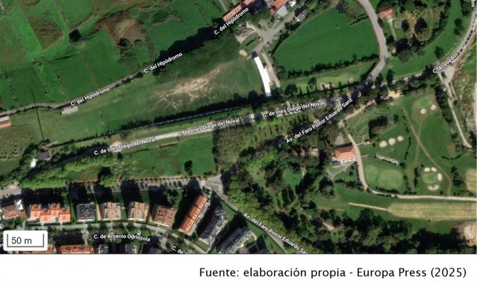 Santander propone dar continuidad al aparcamiento de Mataleñas con un carril de circulación y los vecinos lo rechazan