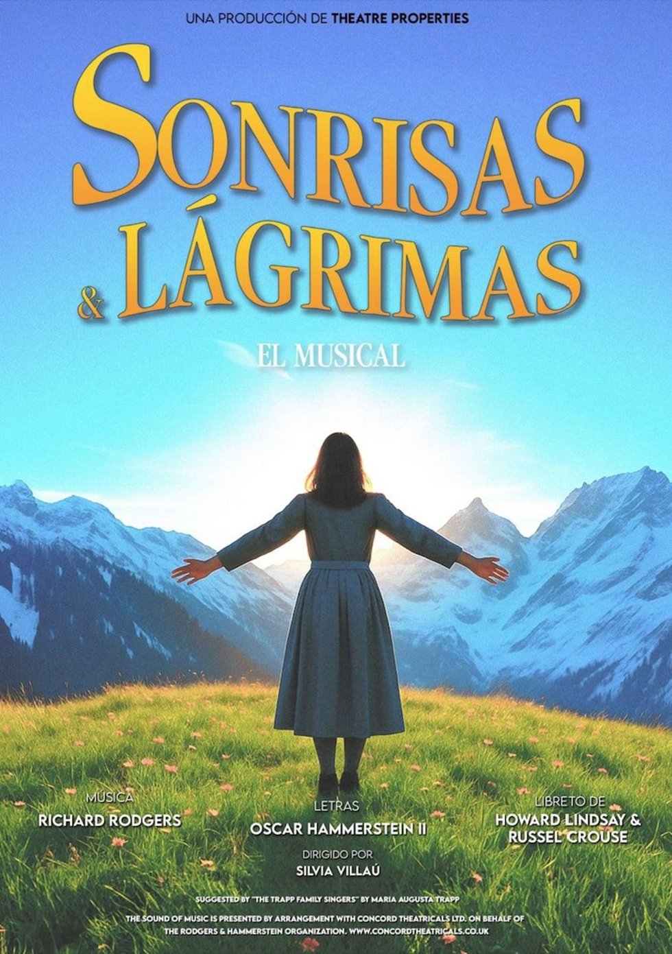 Cartel del musical.