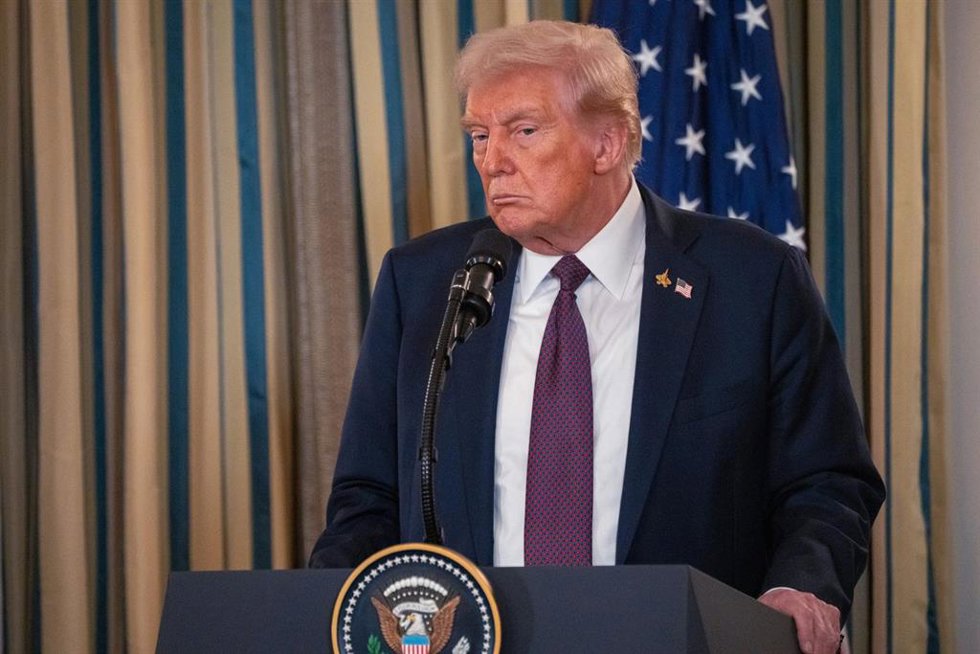 Archivo - El presidente de Estados Unidos, Donald Trump