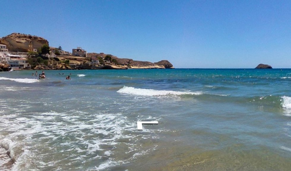 Archivo - Playa Mar Rabiosa, en San Juan de los Terreros de Pulpí (Almería).