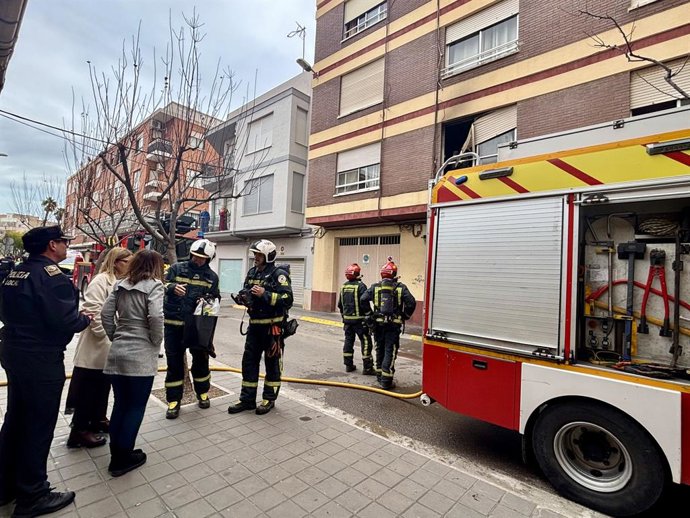 Incendi en un habitatge a Almassora