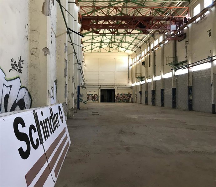 Archivo - Interior de la antigua fábrica de Giesa-Schindler