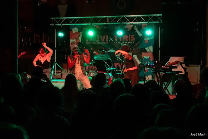 Concierto del festival MUV! Música Urbana Valencia