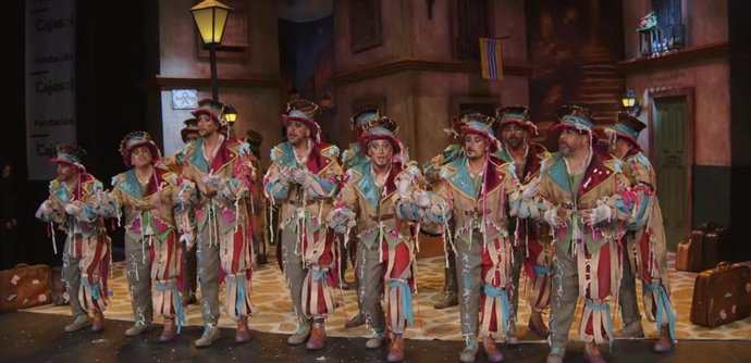 Comparsa 'DESAS3' de Jesús Bienvenido.