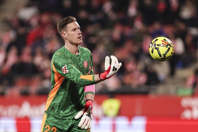 Marc-André ter Stegen en el Girona FC-Getafe CF