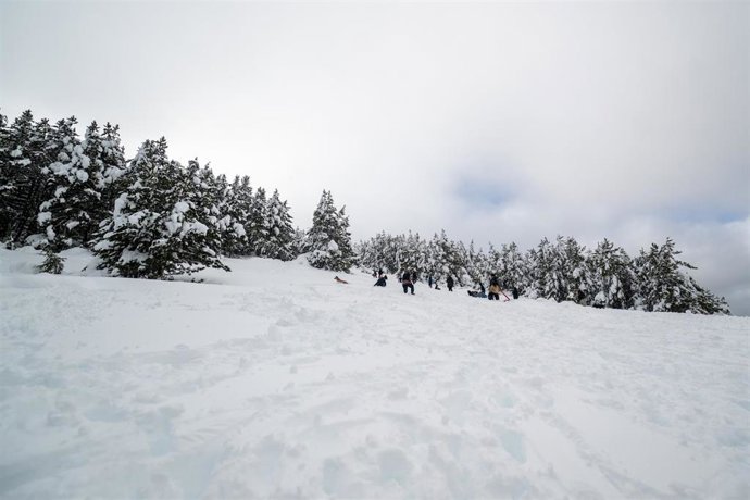 EImagen de archivo de una estación de esquí