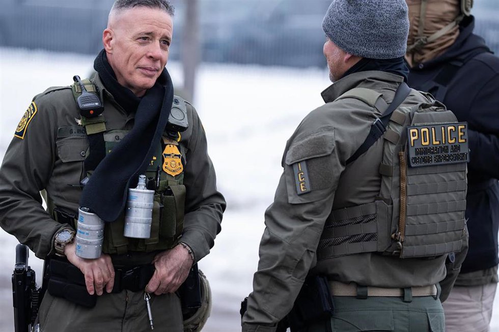 El jefe de la Patrulla Fronteriza de Estados Unidos, Gregory Bovino