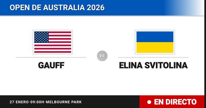 Coco Gauff - Elina Svitolina: resumen y estadísticas del partido de Cuartos de final de Australian Open WTA