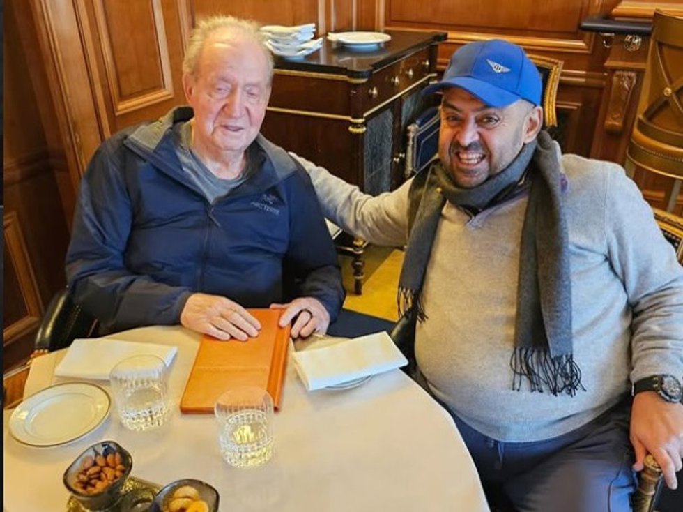 El Rey Juan Carlos asistió el pasado 15 de enero al cumpleaños del Rey Fuad II de Egipto en Ginerbra