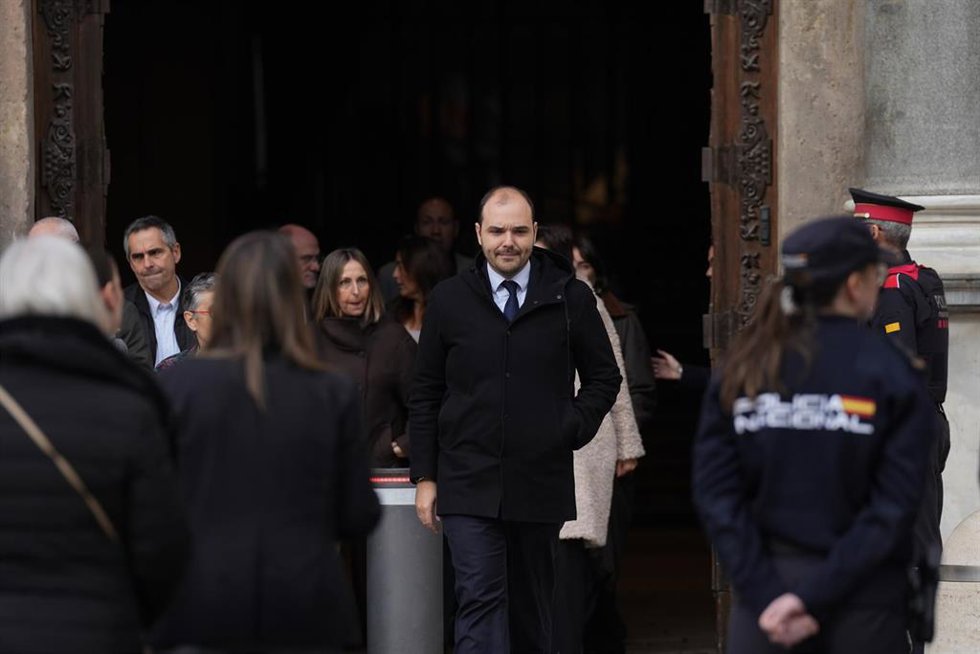 Archivo - El conseller de la Presidencia, Albert Dalmau