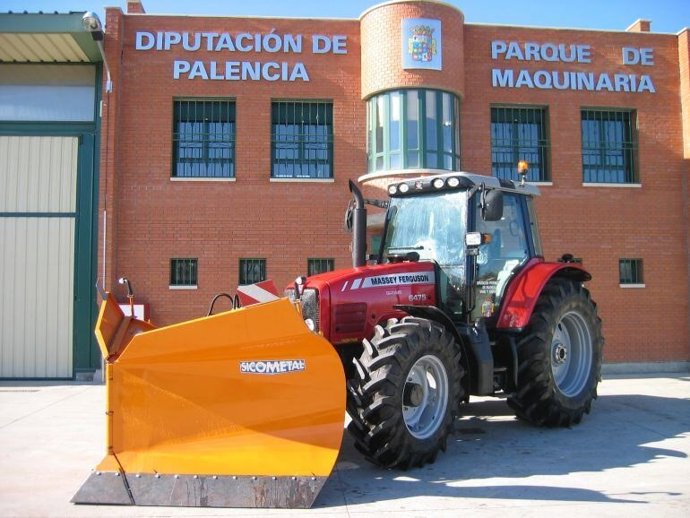 Maquina quitanieves.